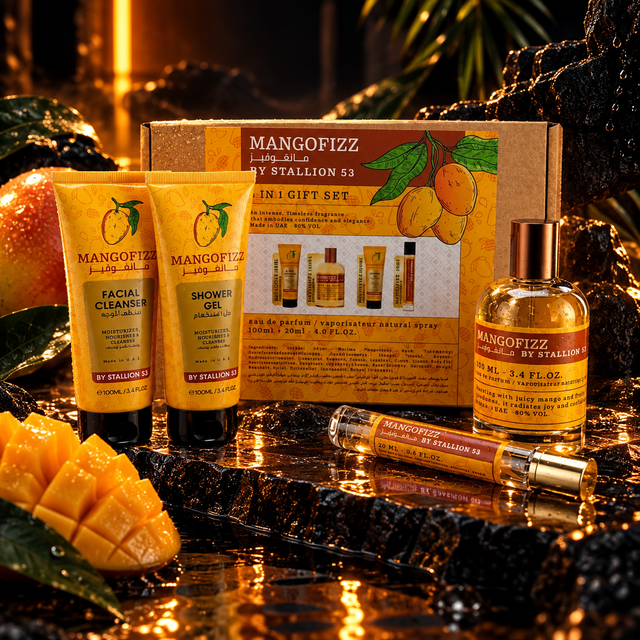 Stallion 53 Mangofizz 4 in 1 Gift Set